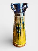 Vaas - Jugendstil- 1900 1915 -België -H31cm - Aardewerk, Antiek en Kunst