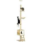 TRUUSK Krabpaal Plafondhoog 240-260 cm - Kattenhuis en Hangm, Verzenden, Nieuw