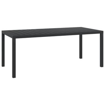 Tuintafel 185cm Zwart | Retour Deal | -46% beschikbaar voor biedingen