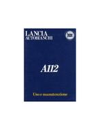 1983 AUTOBIANCHI A112 INSTRUCTIEBOEKJE ITALIAANS, Autos : Divers, Modes d'emploi & Notices d'utilisation, Ophalen of Verzenden