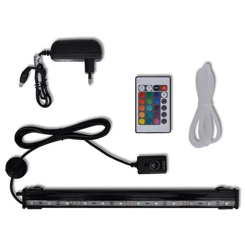 vidaXL LED-onderwaterlamp voor aquarium met bubbels RGB 32, Dieren en Toebehoren, Vissen | Aquaria en Toebehoren, Nieuw, Verzenden