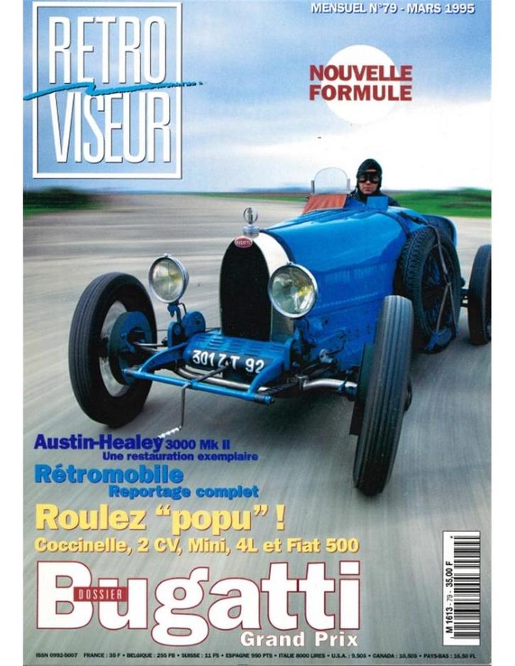 1995 RETROVISEUR MAGAZINE 79 FRANS, Livres, Autos | Brochures & Magazines, Enlèvement ou Envoi