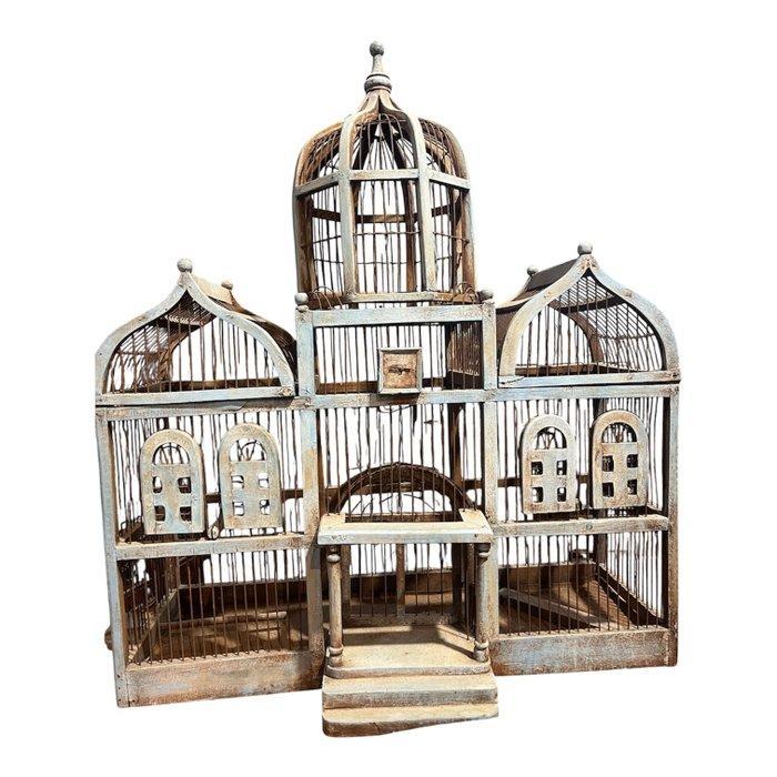 Antiek Vogelkooi - Hout, IJzer, Antiek en Kunst, Curiosa en Brocante