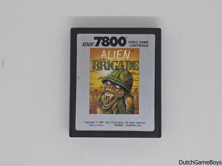 Atari 7800 - Alien Brigade, Games en Spelcomputers, Spelcomputers | Atari, Gebruikt, Verzenden