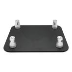 Baseplate voor Prolyte truss vierkant BASE-30V zwart, Verzenden