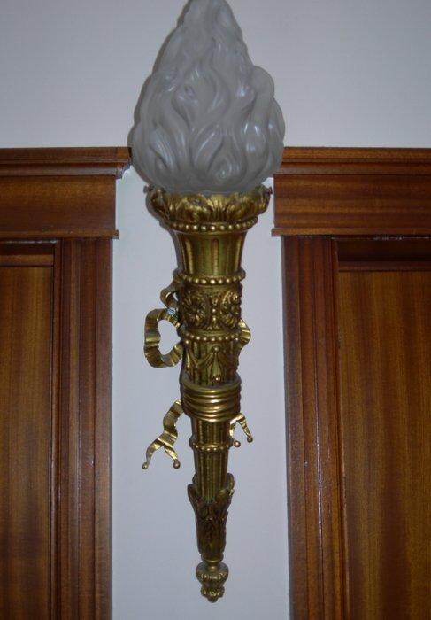 Wandlamp - Verguld brons, Antiek en Kunst, Antiek | Overige Antiek