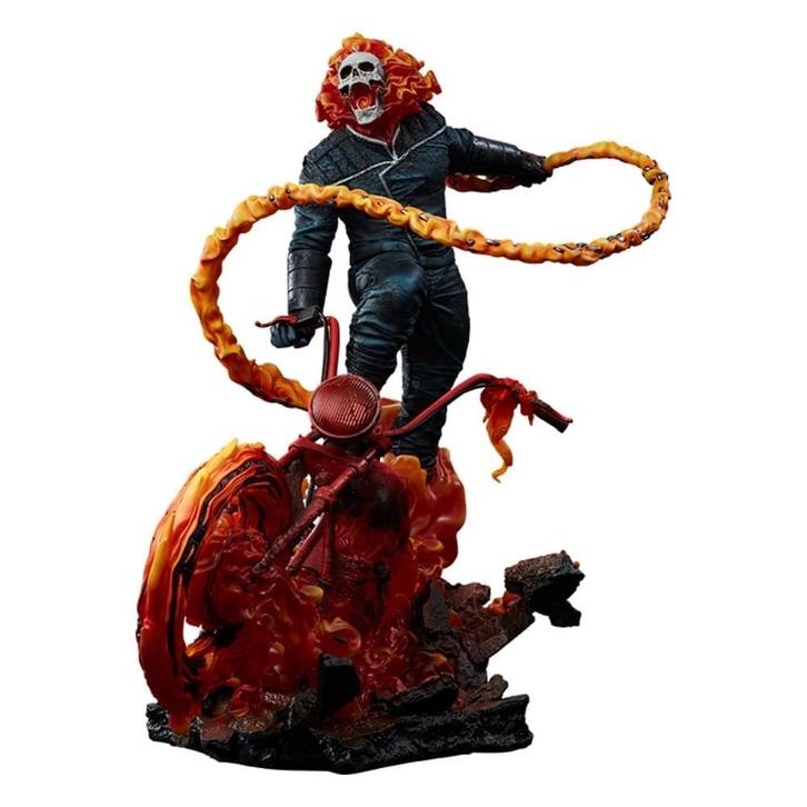 Marvel Premium Format Statue Ghost Rider (Classic Variant) 5, Verzamelen, Film en Tv, Ophalen of Verzenden