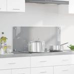 vidaXL Keuken Spatscherm Lichtgrijs 90 x 40 x 0.6 cm gehard, Antiek en Kunst, Verzenden