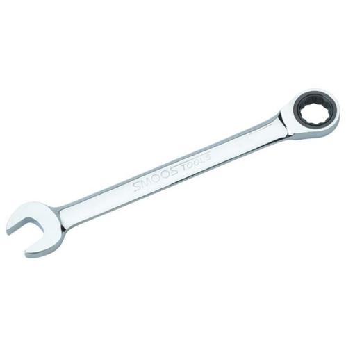 Smoos Ringratelsleutel 1/2 met Engelse maatvoering - Smoos, Doe-het-zelf en Bouw, Gereedschap | Handgereedschap, Ophalen of Verzenden