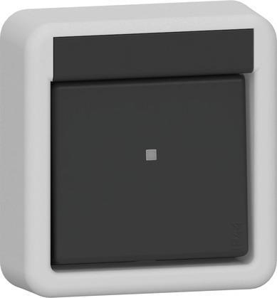 Gira IP44 Waterdichte Wip Schakelaar 10A 250V Grijs - 310635, Doe-het-zelf en Bouw, Elektriciteit en Kabels, Verzenden