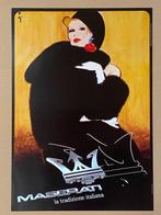 René Gruau - MASERATI - La tradizione italiana - Donna IV -