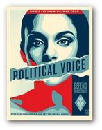 Shepard Fairey (OBEY) (1970) - Political Voice (Large