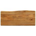 Massief Mangohout Tafelblad | Tweede Kansje | 80x40 cm OP..., Huis en Inrichting, Minder dan 50 cm, 50 tot 100 cm, Verzenden, Nieuw