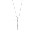 Recarlo - Ketting met hanger - 18 karaat Witgoud Diamant