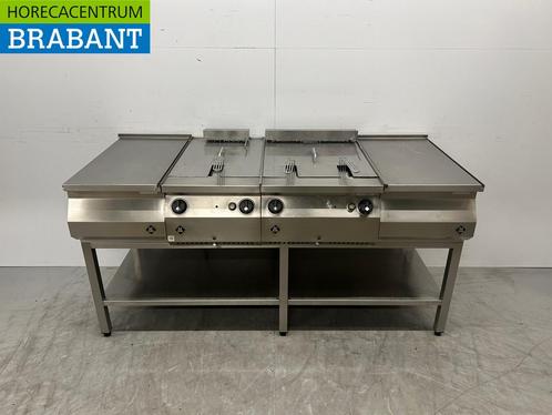 Ligne de cuisson MKN en acier inoxydable Double Friteuse, Zakelijke goederen, Horeca | Overige, Verzenden