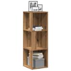 vidaXL Hoekkast 33x33x100 cm bewerkt hout artisanaal, Verzenden, Nieuw