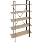 tectake Wandkast Glasgow 106 x 34,5 x 179,5cm - Industrieel, Verzenden