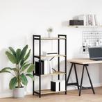 vidaXL Boekenplank Sonoma Eik 60 x 30 x 120 cm Bewerkt hout, Verzenden