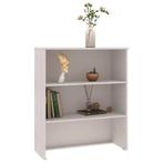 vidaXL Opzetkast HAMAR 85x35x100 cm massief grenenhout wit, Verzenden, Nieuw
