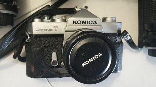 Konica Autoreflex TC + Hexanon AR 1,8/52mm + Tamron 70-210mm, Audio, Tv en Foto, Fotocamera's Analoog