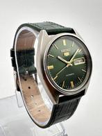Seiko - 6309 - Japan Made - Serviced - Green Dial & Gold, Handtassen en Accessoires