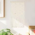 vidaXL Wandhanger macramé 40x80 cm katoen, Huis en Inrichting, Stoffering | Tapijten en Vloerkleden, Verzenden, Nieuw