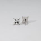 Oorstekers - 18 karaat Witgoud - 3.02ct. tw. Diamant