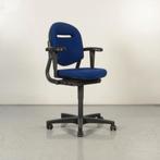 Bureaustoel Ahrend 220 - Blauw - 2D armleggers, Huis en Inrichting, Bureaustoelen, Ophalen of Verzenden, Gebruikt