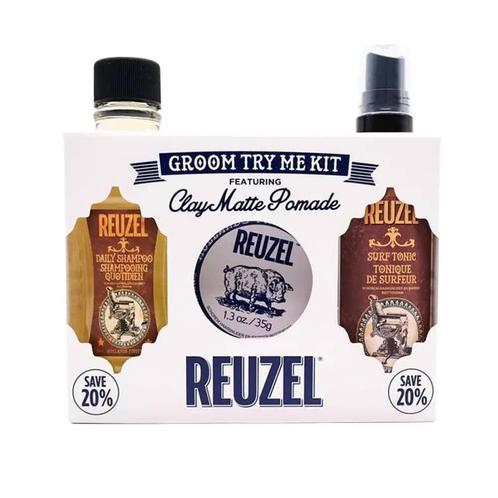 Reuzel Try Reuzel Groom kit - Clay Matte, Bijoux, Sacs & Beauté, Beauté | Cosmétiques & Maquillage, Envoi