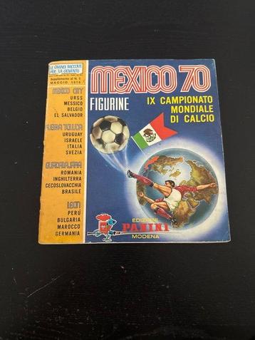 Panini World Cup Mexico 70 Empty Album - Mauvais état beschikbaar voor biedingen