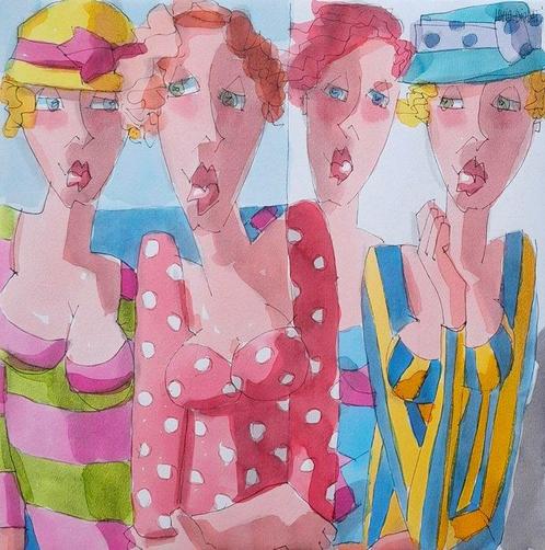 Lucio Diodati (1955) - Nel mio petto, Antiek en Kunst, Kunst | Schilderijen | Modern