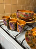 Sarreguemines - Eetservies - Keramiek - Een serviesset van