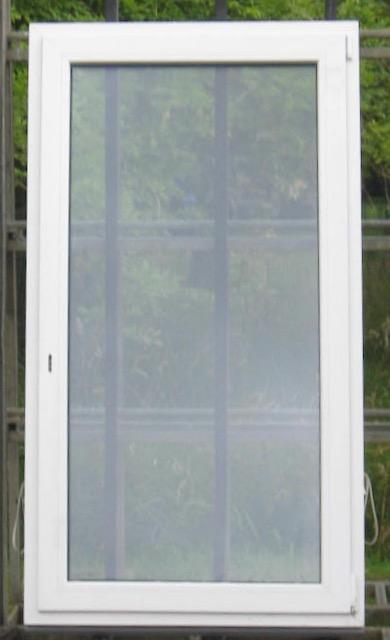 pvc raam , chassis , venster 98 x 178 wit 3 dubbel glas, Doe-het-zelf en Bouw, Raamkozijnen en Schuifdeuren, Inclusief glas, Nieuw