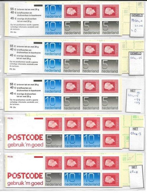 Nederland 1976/1980 - 40 x Plaatfouten op 35, Postzegels en Munten, Postzegels | Nederland
