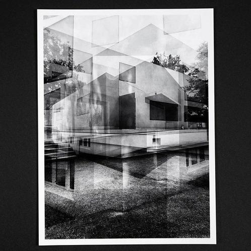 Frank Machalowski - Bauhaus Exterior#2, Antiek en Kunst, Kunst | Schilderijen | Modern