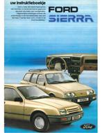 1983 FORD SIERRA INSTRUCTIEBOEKJE DUITS, Auto diversen, Handleidingen en Instructieboekjes, Ophalen of Verzenden