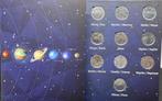 Turkije. Sun System Commemorative Coin Set – Lot of 10