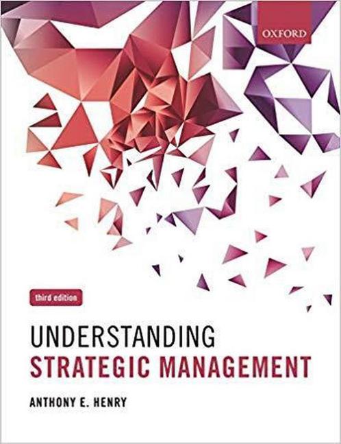 Understanding Strategic Management 9780199662470, Boeken, Overige Boeken, Gelezen, Verzenden