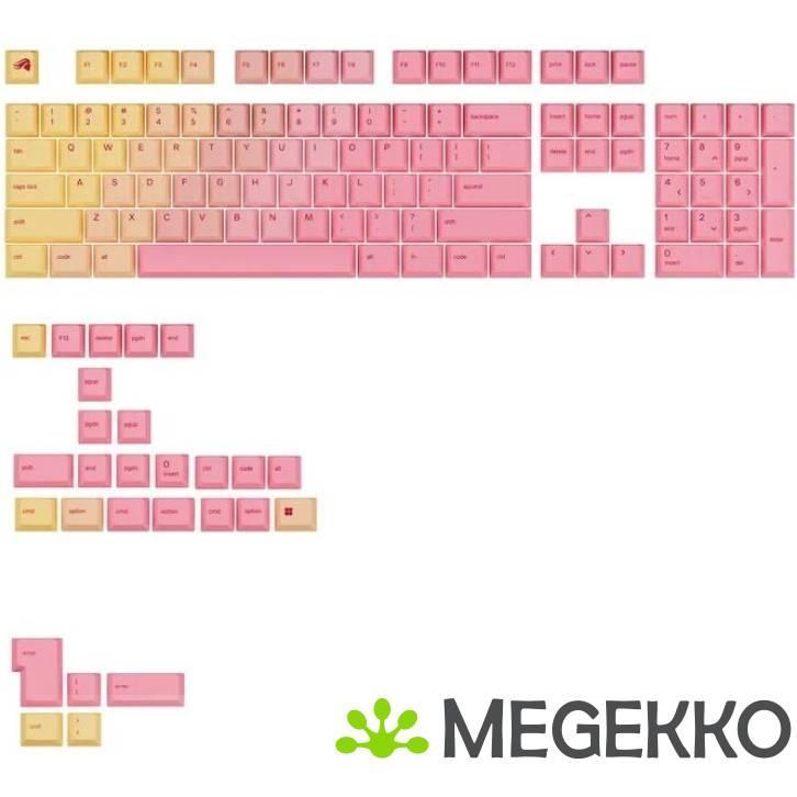 Glorious GPBT Grapefruit Keycaps, Computers en Software, Toetsenborden, Nieuw, Verzenden