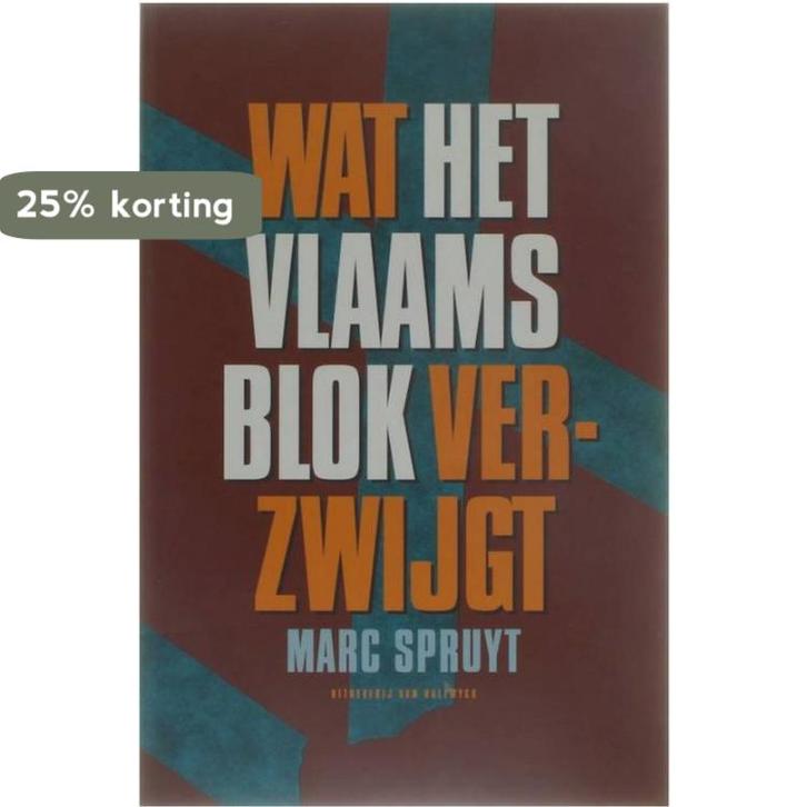 Wat het Vlaams blok verzwijgt 9789056172718 M. Spruyt, Boeken, Politiek en Maatschappij, Gelezen, Verzenden
