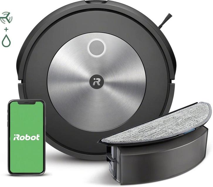 iRobot Roomba Combo j5 Robotstofzuiger met Dweilfunctie -, Electroménager, Aspirateurs, Envoi