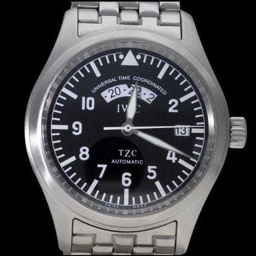 IWC Pilot's Watch UTC IW325102 uit 2010, Bijoux, Sacs & Beauté, Montres | Hommes, Envoi