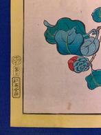 No. 3, Reed Bunting and Camellia (Jurin tsubaki), from the