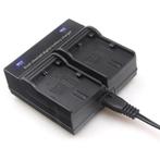 Dual Channel Battery Charger voor Canon LP-E6 nr. 1133, TV, Hi-fi & Vidéo, Photo | Studio photo & Accessoires, Ophalen of Verzenden