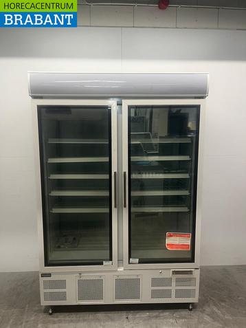 Polar GH507 Congélateur à double porte en verre Congélateur, Verzenden