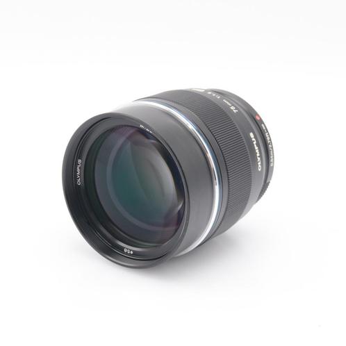 Olympus MFT 75mm F/1.8 ED M.Zuiko Digital zwart occasion, Audio, Tv en Foto, Foto | Lenzen en Objectieven, Zo goed als nieuw, Verzenden