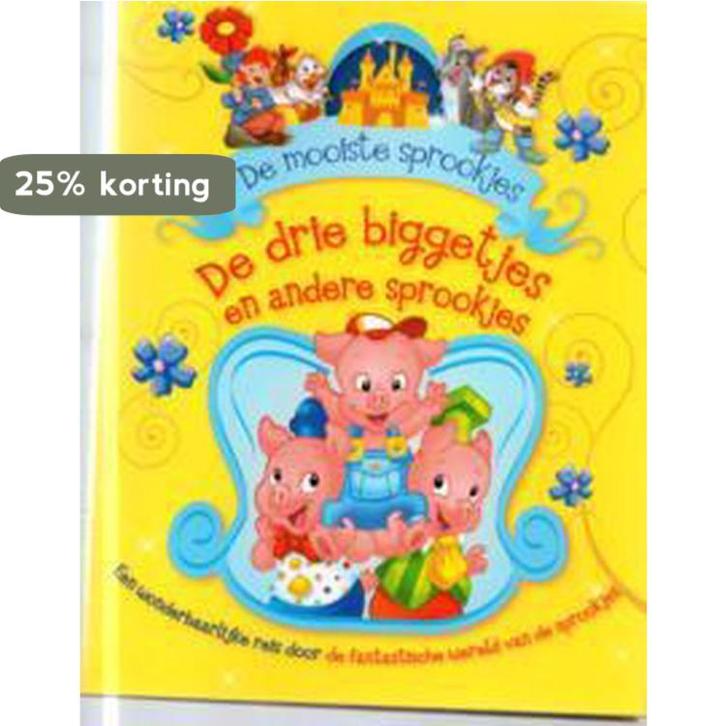 De drie biggetjes en andere sprookjes 9789039628997 en, Boeken, Literatuur, Gelezen, Verzenden