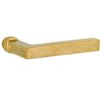 Deurklink Kare messing antiek, Doe-het-zelf en Bouw, Hang- en Sluitwerk, Nieuw, Overige materialen, Klink of Kruk