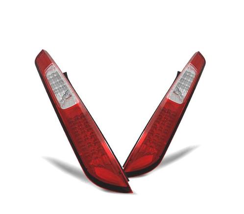 Feux Arrière Pour Ford Focus Mk2 08-11 Led Rouge Chromé, Auto-onderdelen, Verlichting, Verzenden