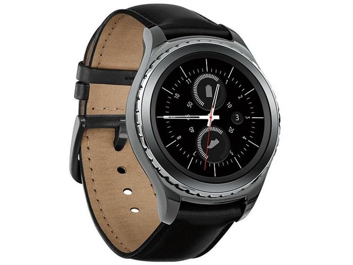 Samsung Gear S2 Classic - Smartwatch - Hartslagsensor OLED, Huis en Inrichting, Woonaccessoires | Overige, Zo goed als nieuw, Verzenden